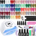 Gel Nail Polish Kit with U V Light 32 Colors Gel Polish Nail Kit