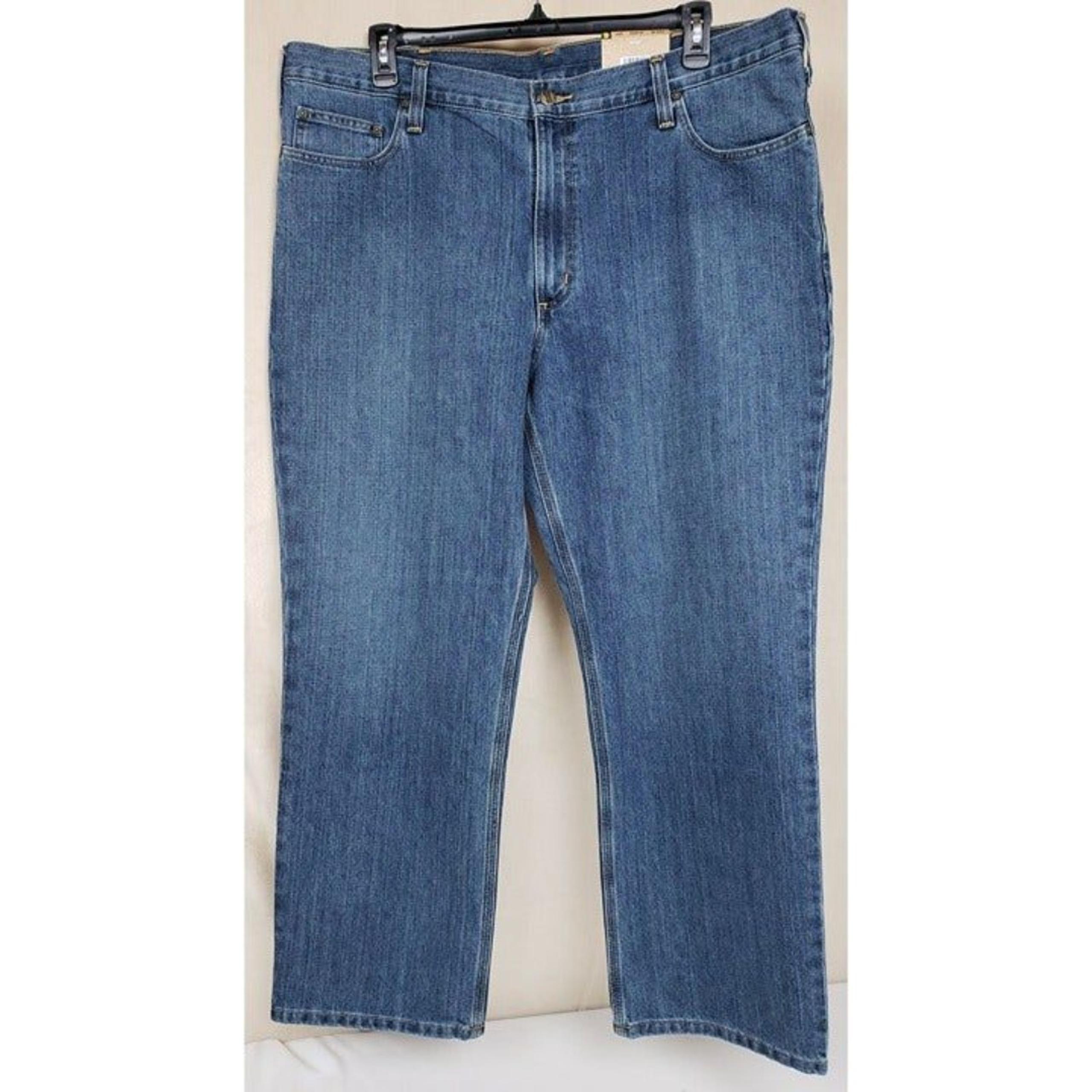 Carhartt Men's 42x30 Holter Jean Relaxed Fit Frontier Blue Denim 101483 980