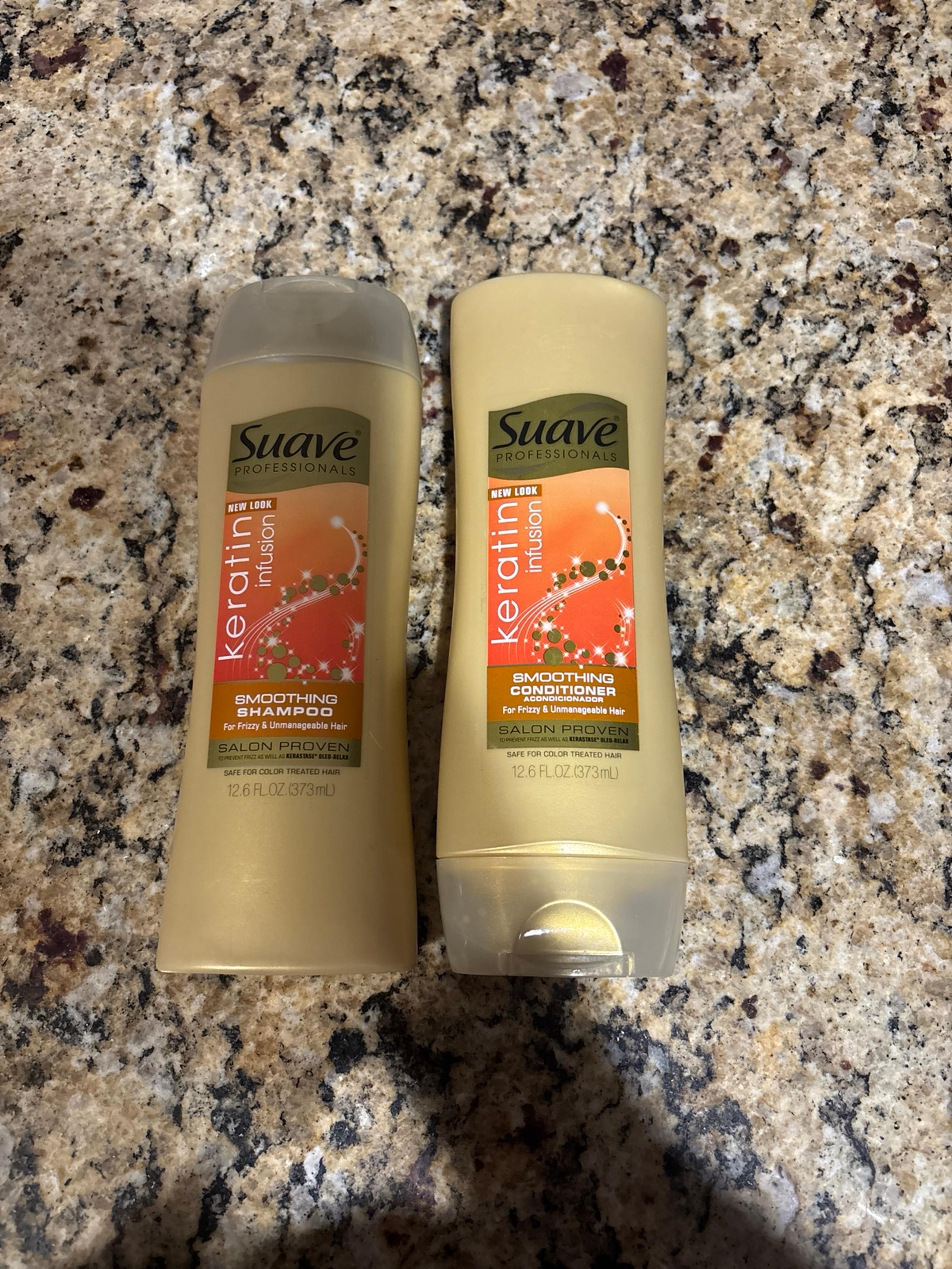 Suave Professionals Keratin Infusion Smoothing Shampoo & Conditioner *NEW*
