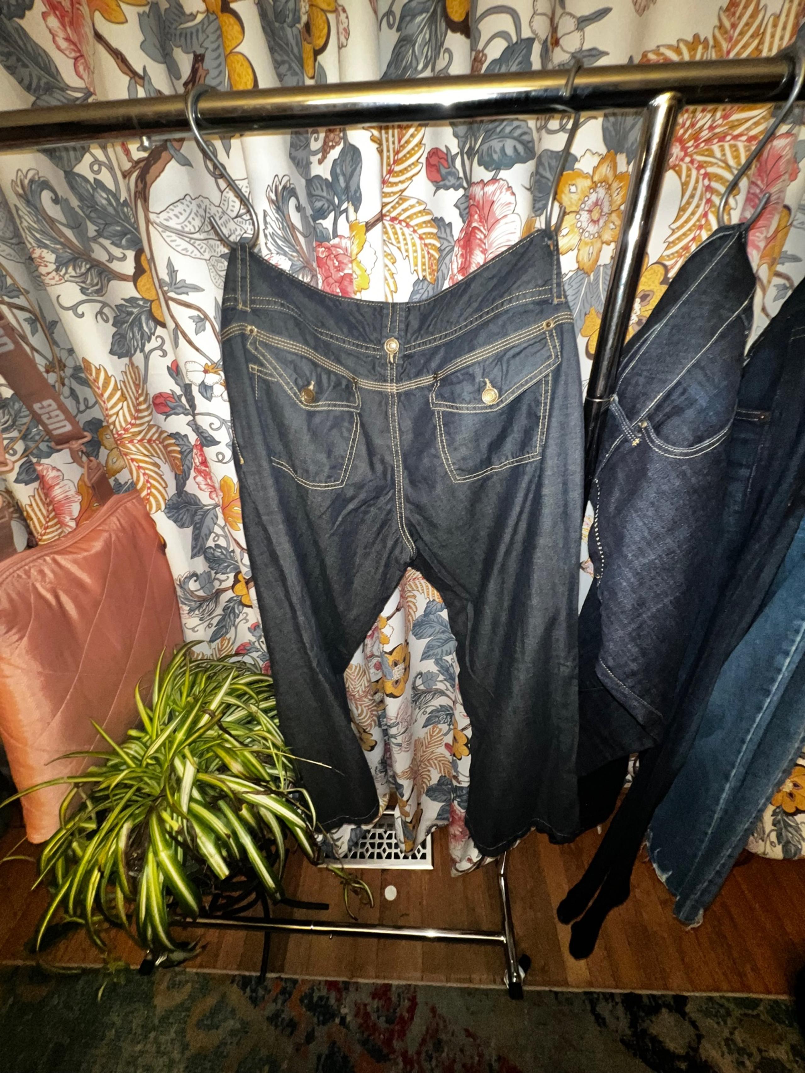 Michael Kors straight wide leg jeans