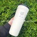 NWT Starbucks 2025 Matte White Soft Touch Leak Proof Twist Seal SS Tumbler