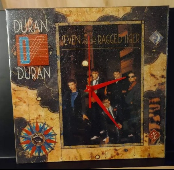 Vinyl Record Album Cover Clock-Duran Duran