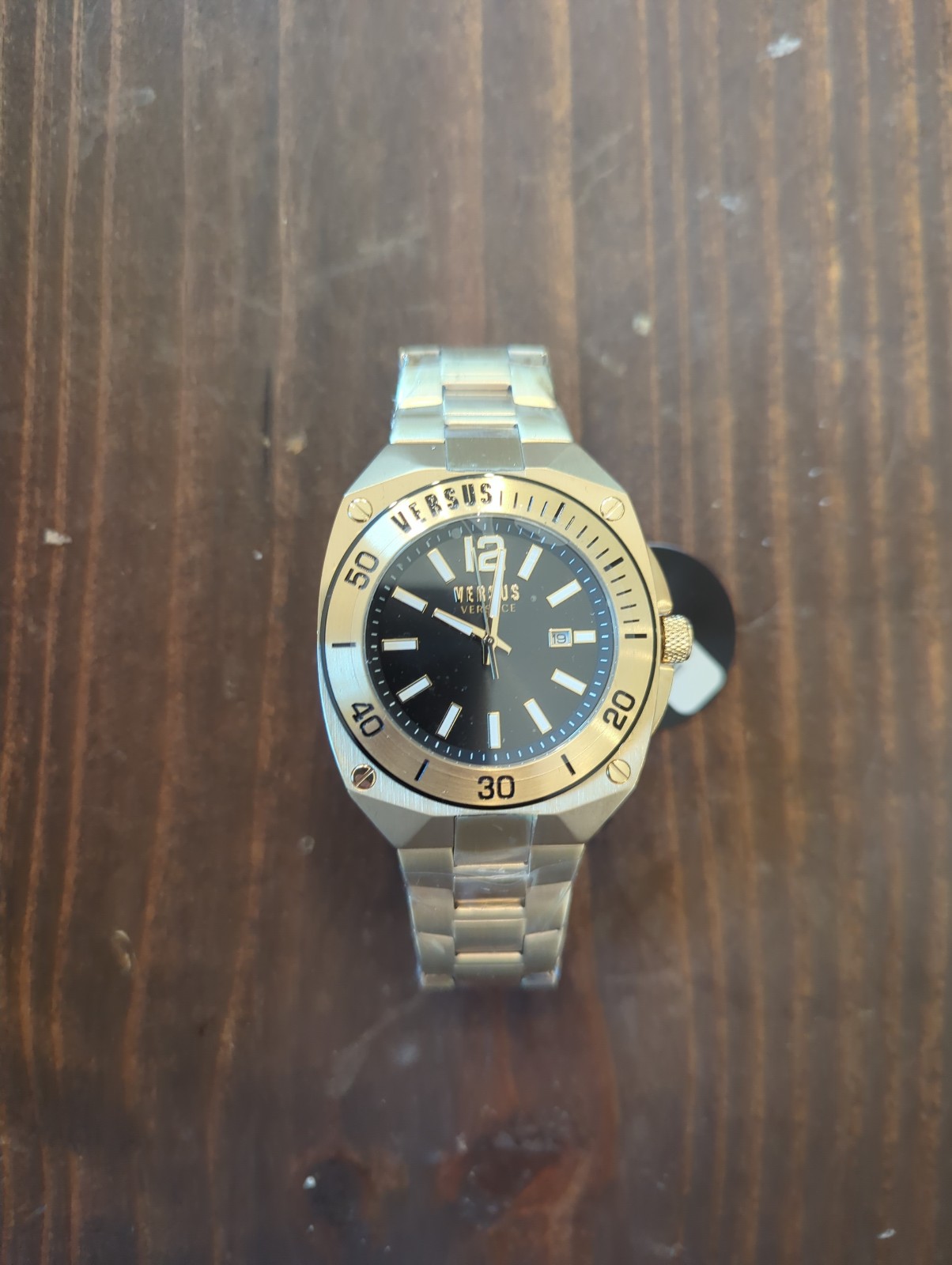 Versace Men's Versus Reaction Analog Gold Stainless Bracelet Watch