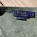Polo Ralph Lauren Mens Large Green Pima Cotton V Neck Sweater