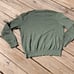 Polo Ralph Lauren Mens Large Green Pima Cotton V Neck Sweater