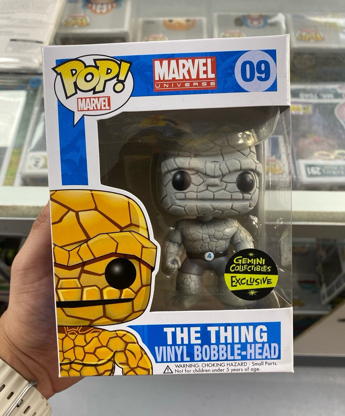 Funko Pop Marvel The Thing Fugitive Toys Exclusive 09
