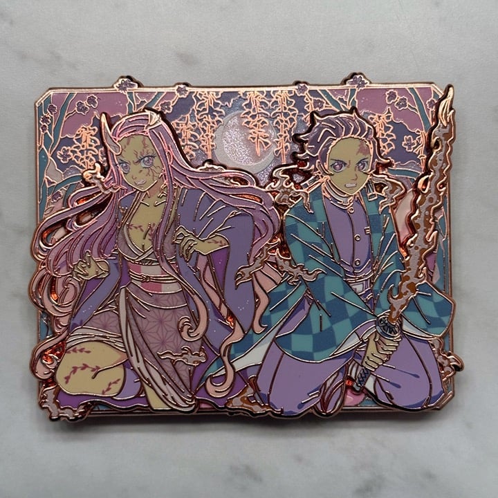 Tanjiro & Nezuko PoP Enamel Pin