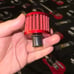 Two air intake filters