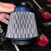 Two air intake filters