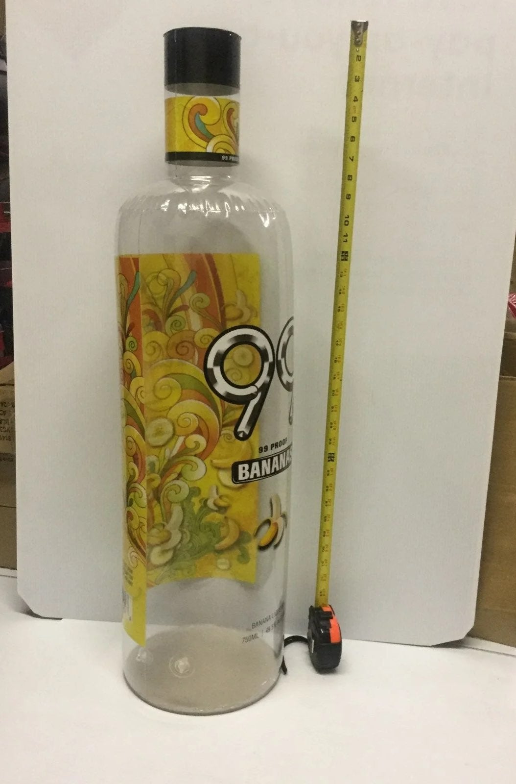 Plastic Blowup Bottle