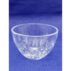 Waterford Crystal Finger Bowl Open Sugar, Sauce Bowl Clear Cut Glass 4 Vtg
