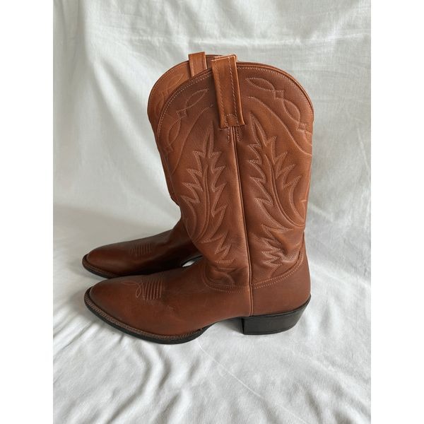 Men's Nocona Cowboy Boots, Brown, Size 12R Nice Condition, Western