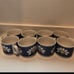 Set of 10 vintage oneidea daisy mugs/cups