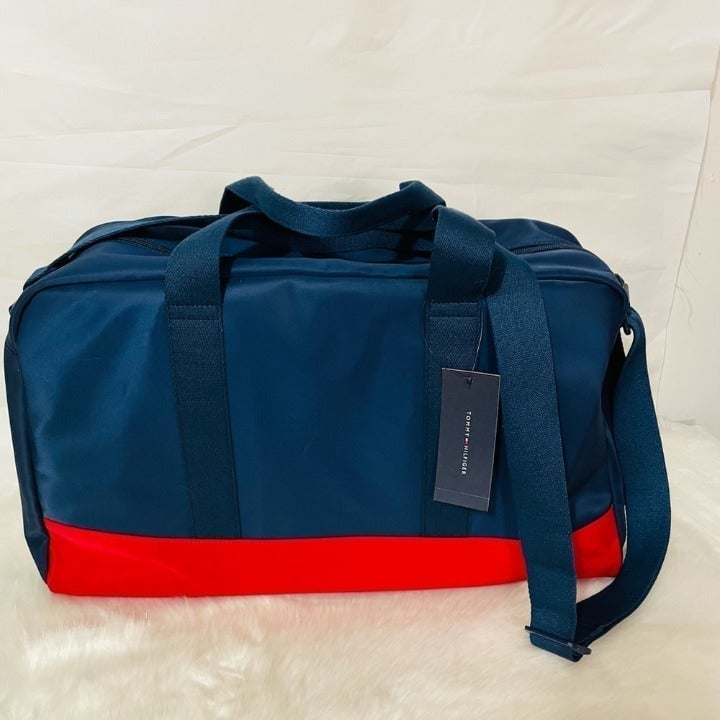 NWT Tommy Hilfiger Blue Duffle Bag