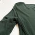 We The Free People Henley Keyhole Open Back Top Long Sleeve Deep Green XS NWOT