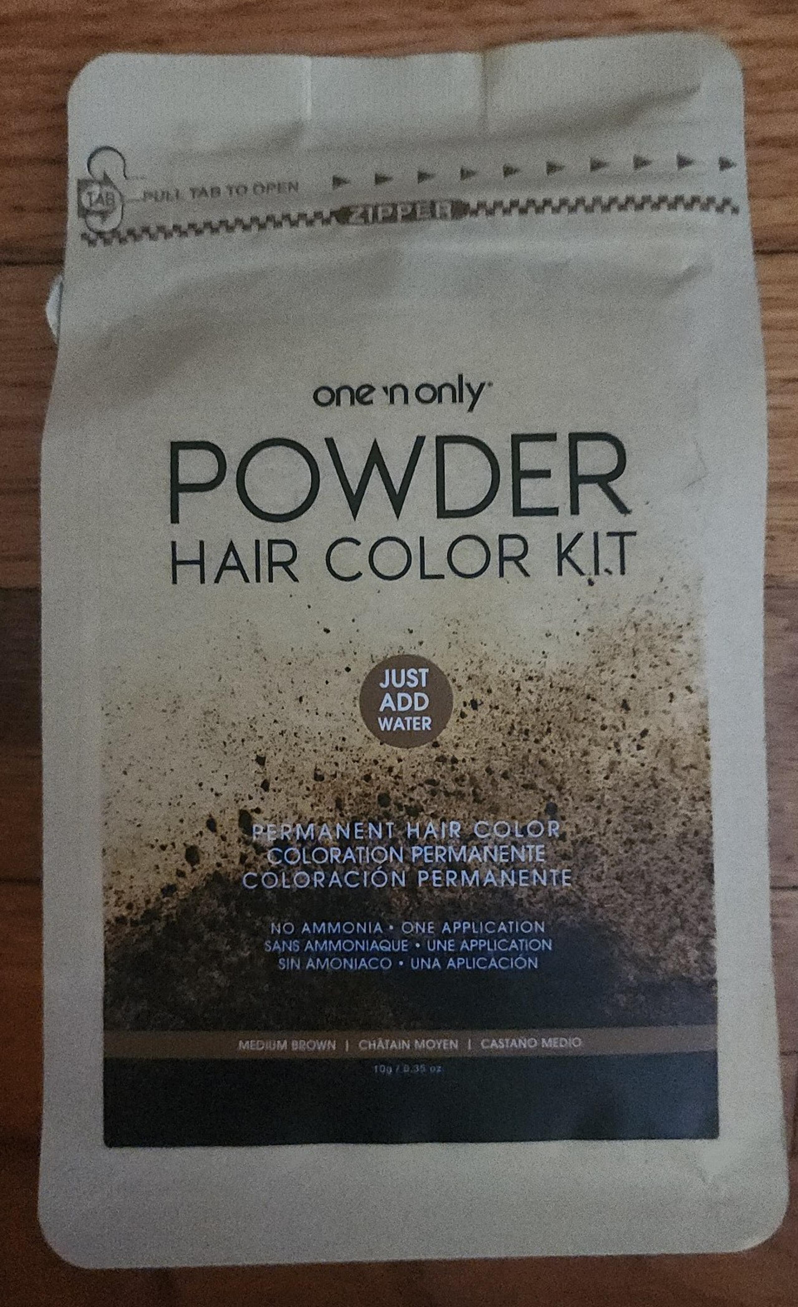 One'n Only

Permanent Powder Color Kit - Black
