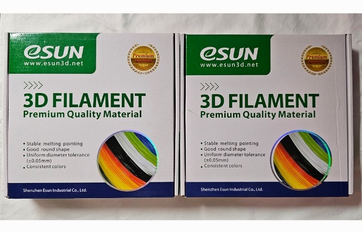 2 brand new Esun 3.00mm 3d Filament