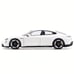 Burago 1:24 Porsche Taycan Turbo S: White/Blue Sports Car Die Cast -pp