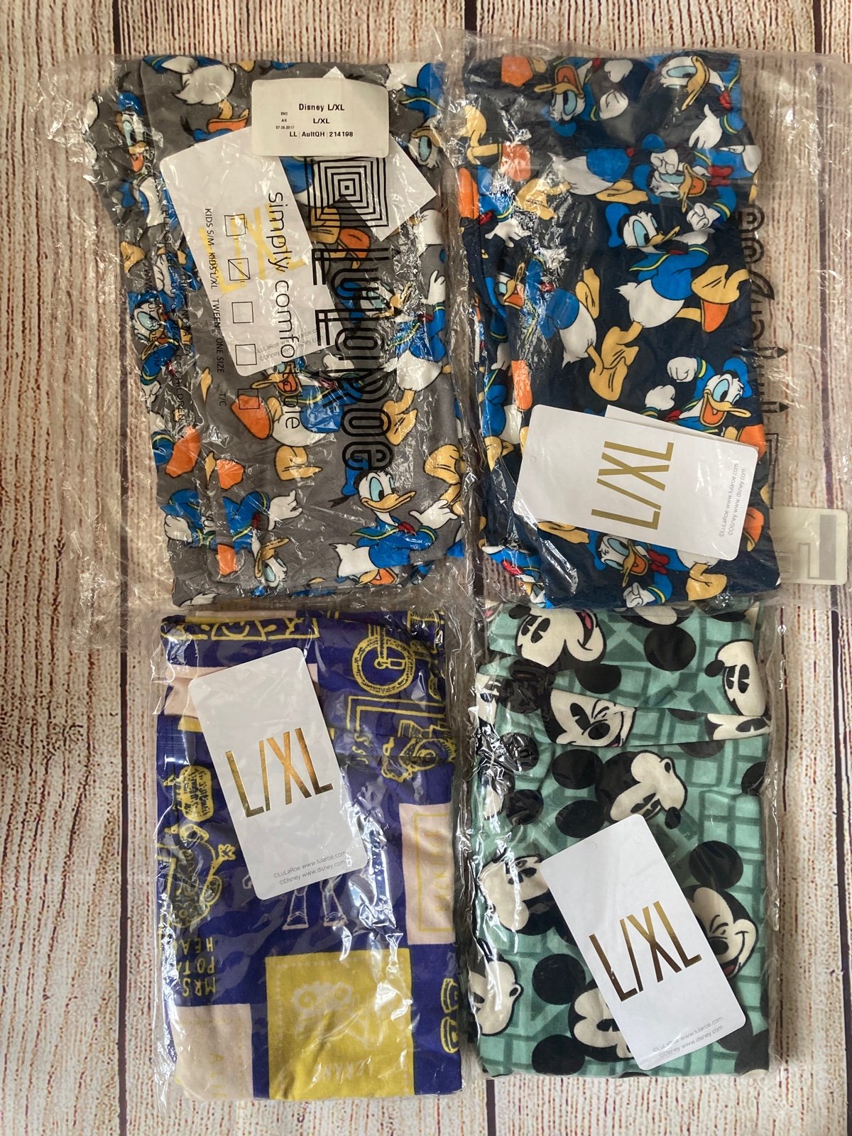 LuLaRoe Disney kids L/XL leggings NWT