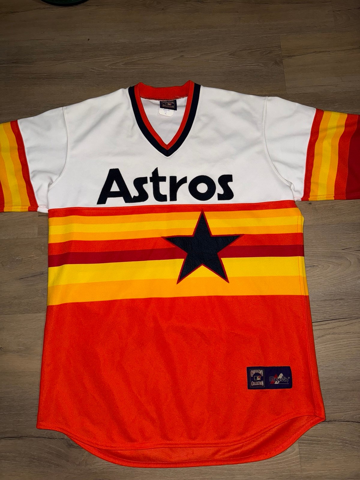 Houston Astros Rainbow Vintage Jersey