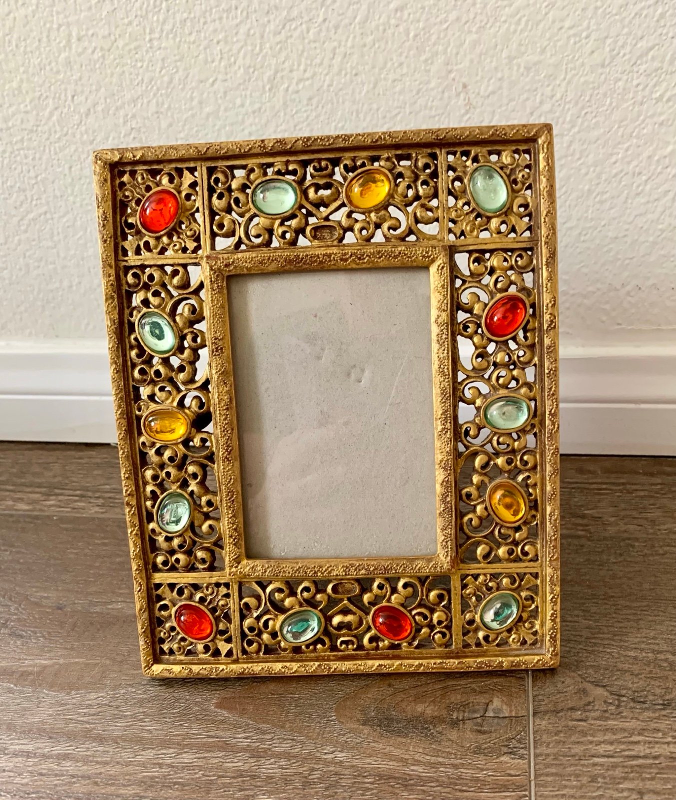Ornate Jewel Photo Frame 7/9”