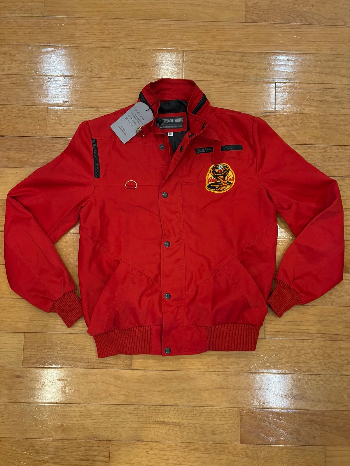 Cobra Kai Johnny Lawrence Karate Kid Jacket Kai Red Brand New
