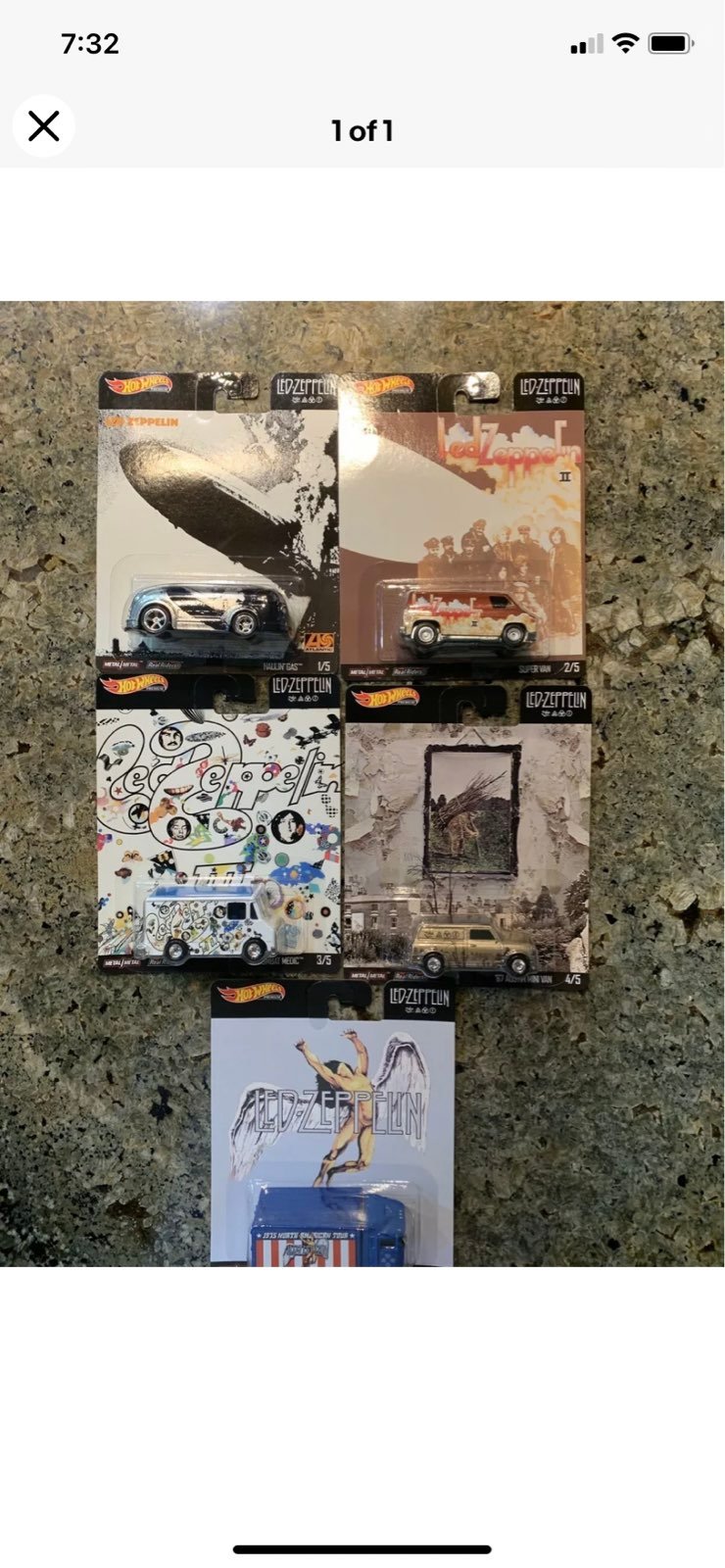 2020 HOT WHEELS POP CULTURE LED ZEPPELIN