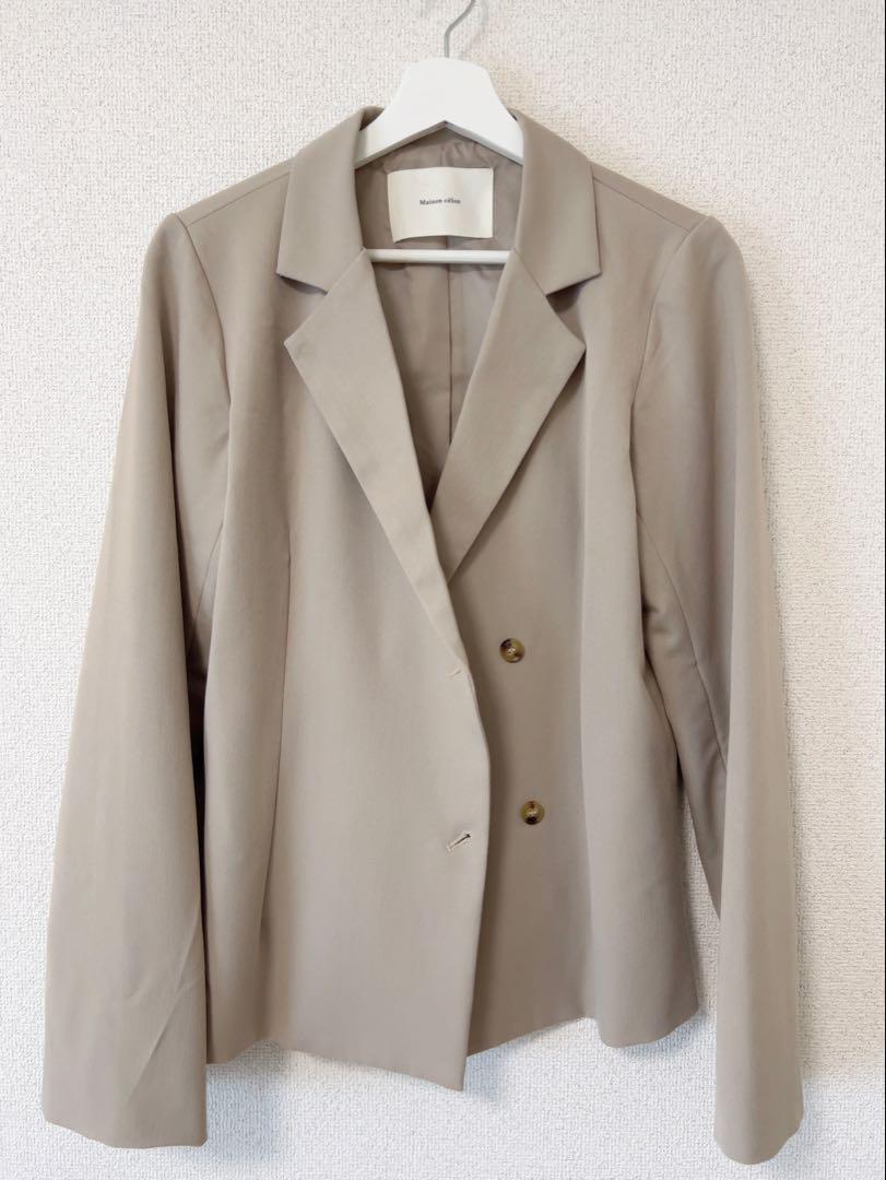 Excellent Condition】maison celon slit slim jacket M