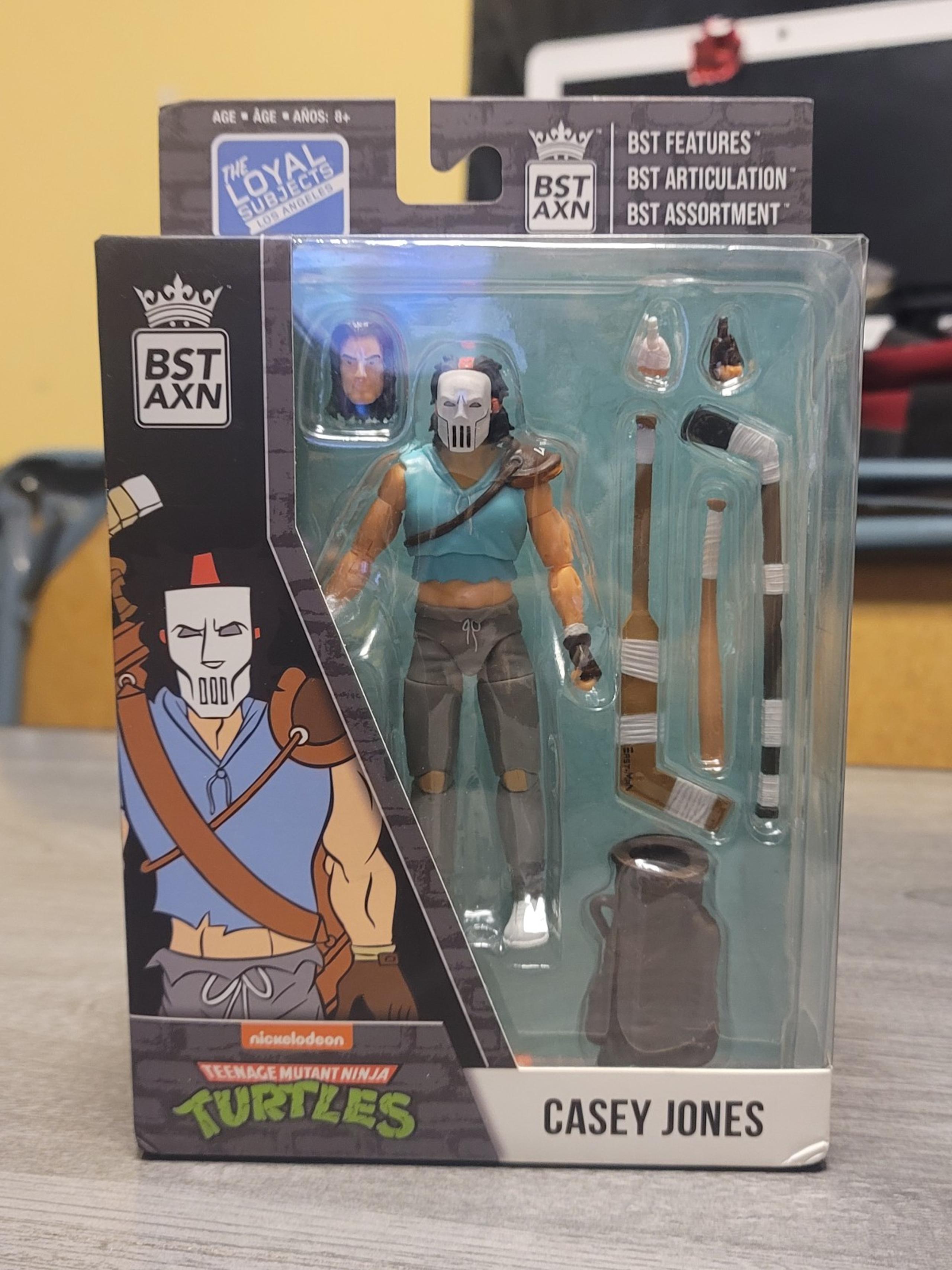 teenage Mutant Ninja Turtles CASEY JONES Loyal Subjects Action Figure New In Box