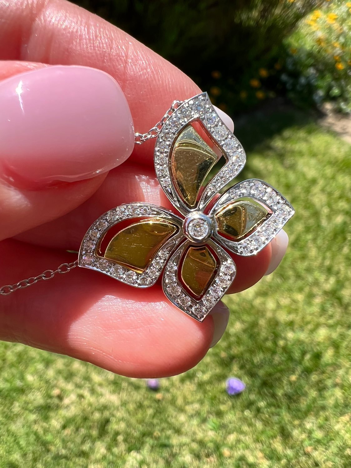 Piero Milano 18K Diamond 0.44ct Necklace