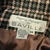 NWT Rena Rowan Saville Wool skirt suit Womens 14 Plaid Gray Lined Career formal