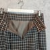 NWT Rena Rowan Saville Wool skirt suit Womens 14 Plaid Gray Lined Career formal