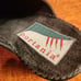Vintage PORTANIA Black Suede Slides Mules Clogs Shoes Womens Size US 10.5 EUR 41