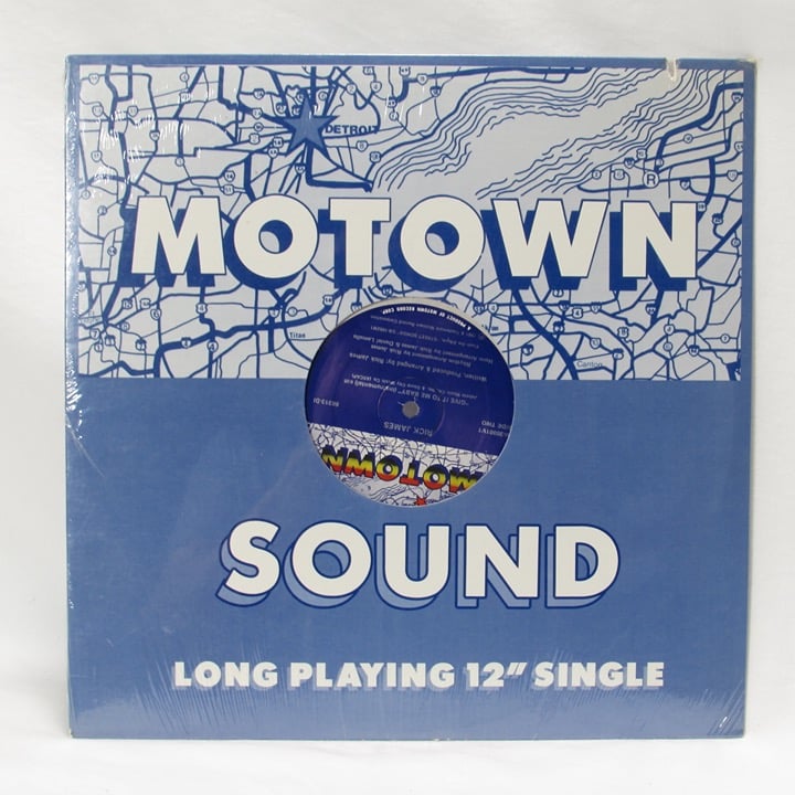 Rick James Give It To Me Baby M 35001V1 Motown Sound LP 12 Single FACTORY SEAL