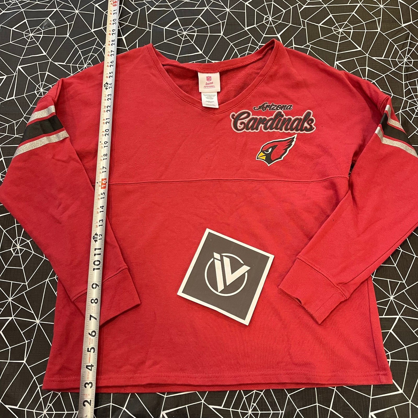 Arizona Cardinals NFL Spirit Jersey WOMEN Teens Size XL