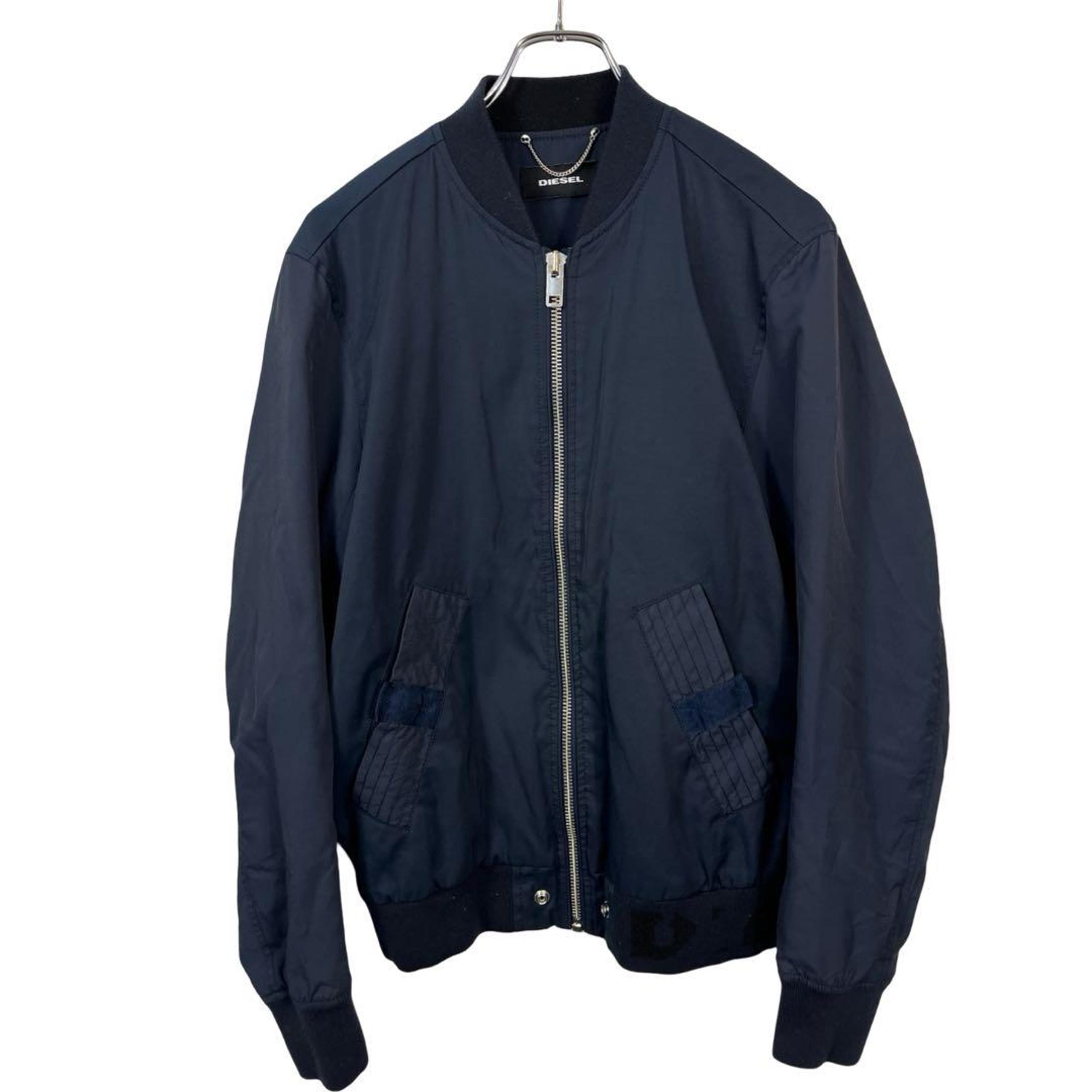 DIESEL Diesel Men's Navy Flight Jacket MA-1 Outerwear