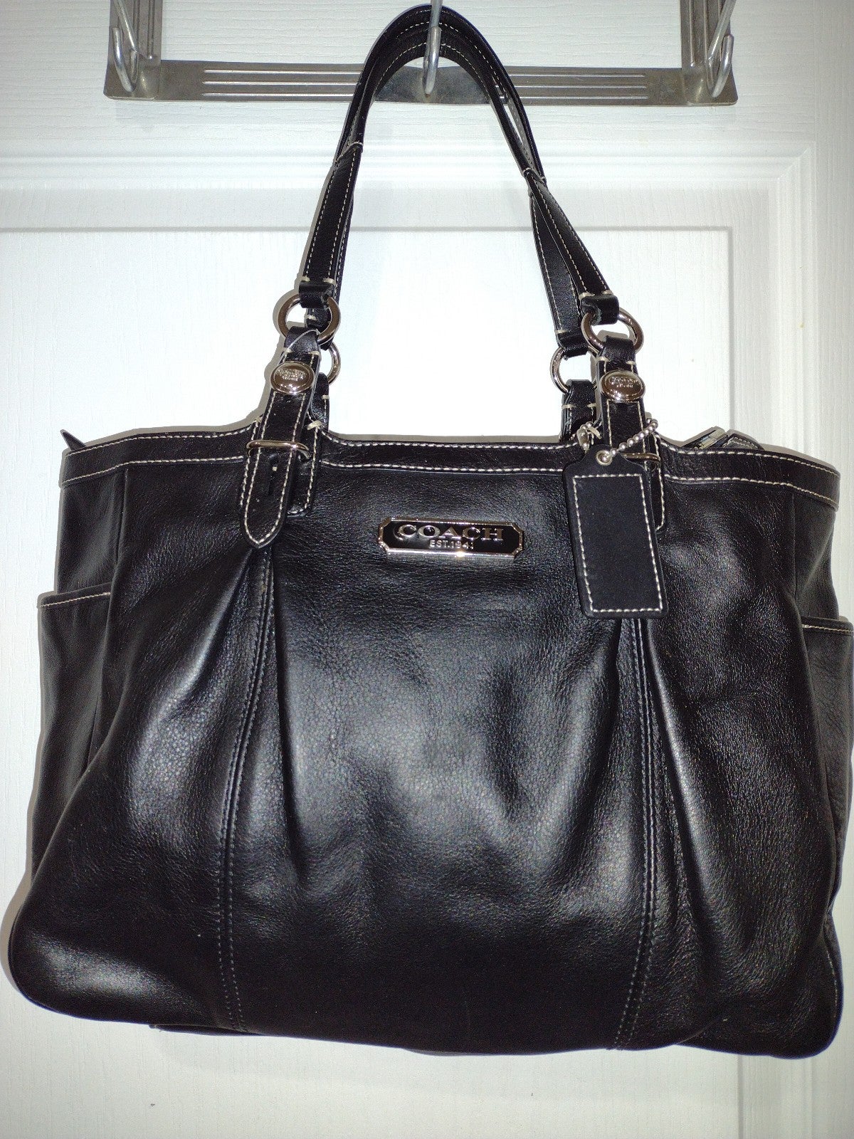 Coach Black Leather Purse