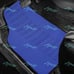 Universal JDM Bride Blue Hybrid Racing Fabric Floor Mats Interior Carpets 5PCS