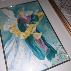Framed Signed Gorgeous Angel #338