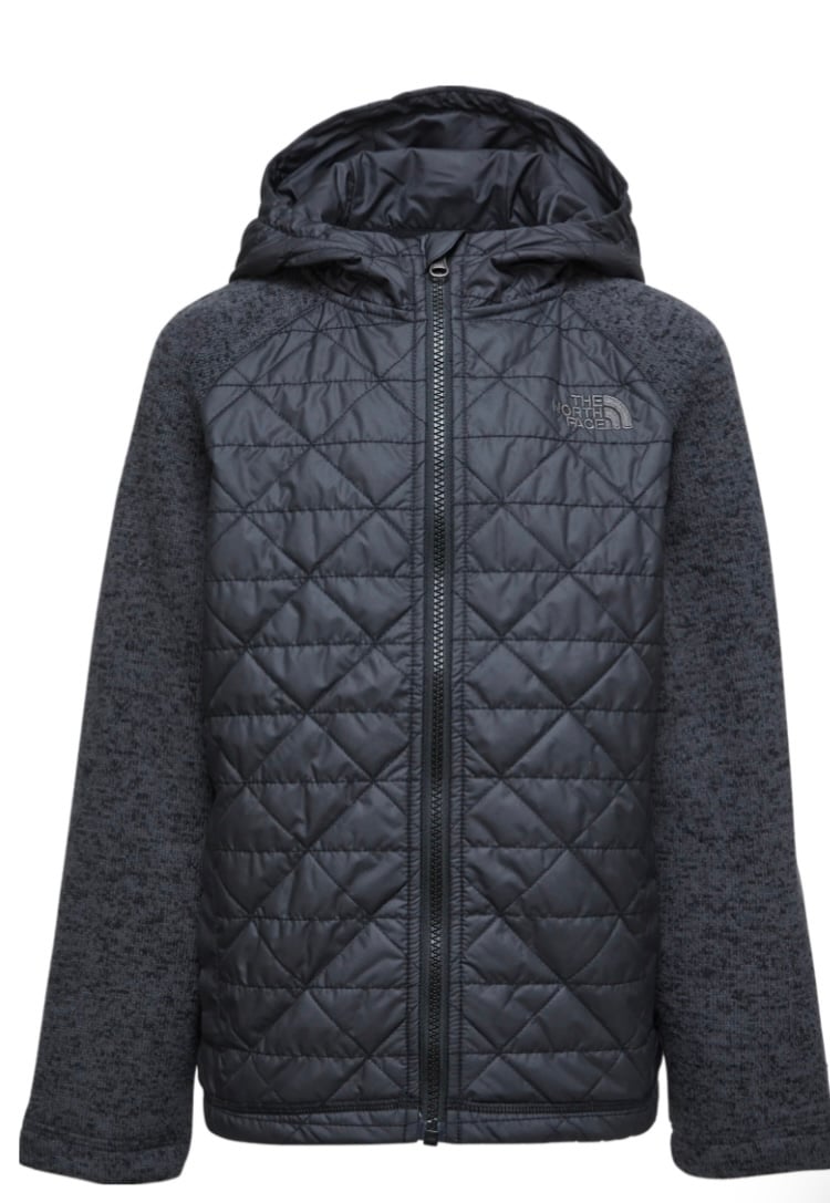 North Face NWT Boys Quilted Sweater Jacket Size Large 14/16