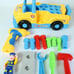Toddler Tool Set Toy Trucks Kids Mechanic Workbench Take Apart Musical Toolbox