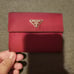 Prada Red Nylon Compact Wallet (B)