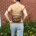 Harvest • Embroidered handbag - Crossbody bag - Handmade - Woven carpet rug purs