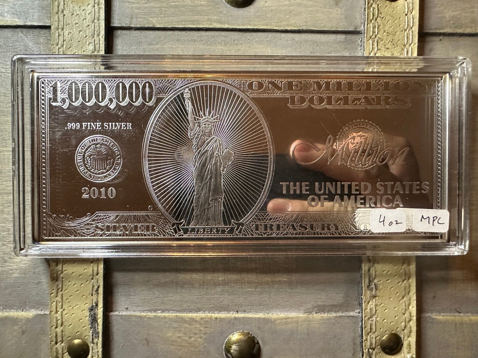One million dollar bar