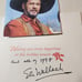 Eli Wallach Signed Greeting Card Signature dated 1998 Autographed Hologram coa
