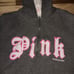 PINK Victoria's Secret Vintage Dog Crossbones Embroidered Hoodie and Sweatpants