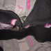 PINK Victoria's Secret Vintage Dog Crossbones Embroidered Hoodie and Sweatpants