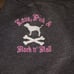 PINK Victoria's Secret Vintage Dog Crossbones Embroidered Hoodie and Sweatpants