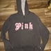 PINK Victoria's Secret Vintage Dog Crossbones Embroidered Hoodie and Sweatpants