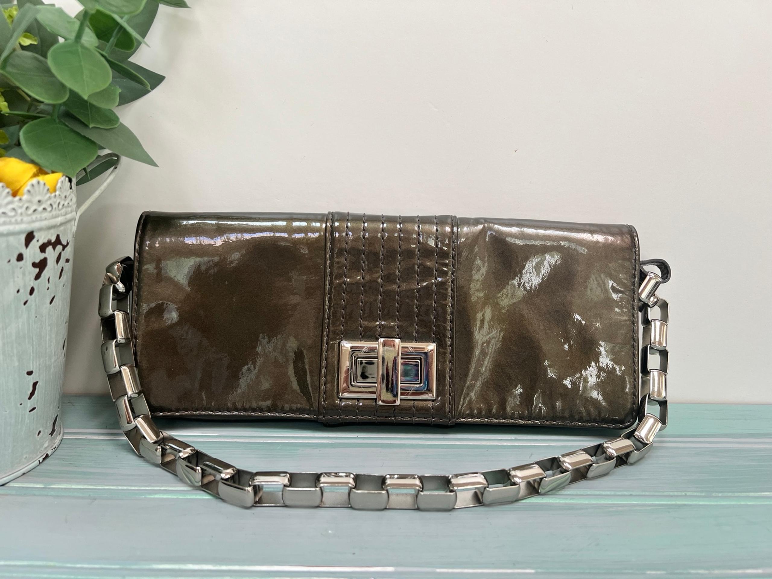Kooba Handbag With Chain Linked Strap